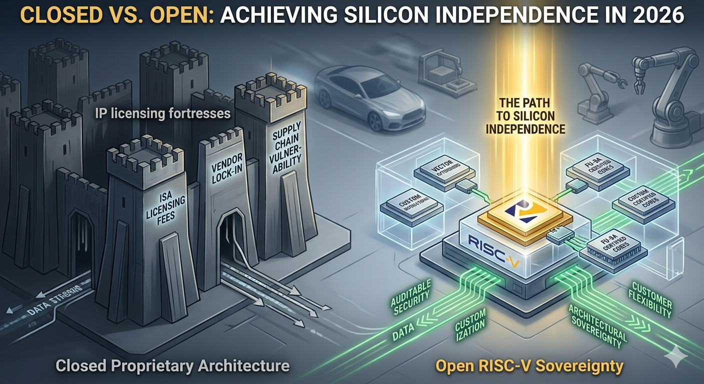 RISC-V & Functional Safety: Why 2026 is the Year of "Open Silicon Sovereignty"